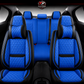 Premium Nappa Leather Seat Covers | Custom Fit for Cars, SUVs & Trucks - Black & Blue / Front & Rear Seats variant image 20260723-r4