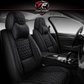 Premium Nappa Leather Seat Covers | Custom Fit for Cars, SUVs & Trucks - Black / Front Seats Only variant image 20260723-r3