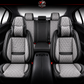 Premium Nappa Leather Seat Covers | Custom Fit for Cars, SUVs & Trucks - Black & Grey / Front & Rear Seats variant image 20260723-r4