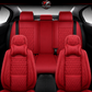 Premium Nappa Leather Seat Covers | Custom Fit for Cars, SUVs & Trucks - Wine Red / Rear Seats Only variant image 20260723