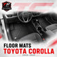 Sharkskin Custom-Fit Toyota Corolla 2020–2025 3D TPE All-Weather Floor Mats